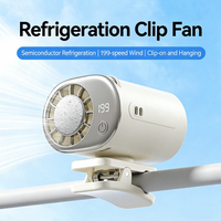 Car Clip On Fan Mini Portable Fan Outdoor Clip Umbrella Fan Waist Clip Electric fan USB Rechargeable Desktop Cooling fan Camping
