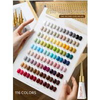 XEIJAYI 1Pc 10ml Gel Nail Gel Versatile Fashion High Saturation UV/LED Nail Enhancement DIY Women's Gift Salon