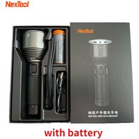 Nextool wiederaufladbare Taschenlampe, 5000 mAh, 2000 lm, 380 m, 5 Modi, IPX7, wasserdichtes LED-Licht, Typ-C-Suchlampe für Camping im Freien