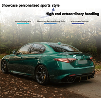 For Alfa Romeo Giulia 2015+ tail wing, top wing, fixed wing, high-quality modified accessories