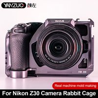 Aluminum Alloy Z30 Expansion Protection Frame Stable Shooting Quick Release Board for Nikon Z30 Handle Accessories Camera Cage