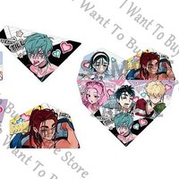 Genuine Anime Alien Stage Mizi Ivan Till Hyuna Sua Luka Cosplay Cartoon Fridge Magnet Refrigerator Magnets Accessories Prop Gift