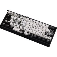 Reze 2.0 Anime Key Caps Set Customized Side Carving Transmitting PBT Keyboard Keycaps for Mechanical Keyboard Accessories 126key