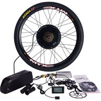 CSC UK Stock 26" 27.5" 29" ebike Conversion Kit 48V 18A 25A battery e-bike 48V 1000W 1500W motor Rear Wheel MTX rim Disc Brake image 3