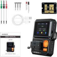 893 Digital Transistor Tester Multilanguage Electronic Component Tester Handheld Triode Diode Capacitance Resistance Meter