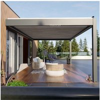 Hot Sale Customized 6x4 Aluminium Pergola Powder Coated Patio Outdoor Gazebos Arbours Arches Garden Garden Bridge