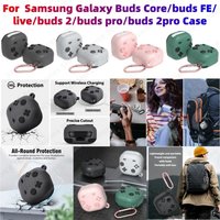 For Samsung Galaxy Buds Core/FE/Live/2/2Pro/2 Cute Funny Cool Game Player Design Silicone Protective Case For Galaxy Buds Core