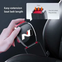 Car Seat Belt Buckle Plug Auto Safety Strap Extension Accessories interior For Hyundai N LINE i10 i30 i20 Sonata Accent Tucson