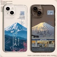 Mount Fuji Natural Scenery Store Phone Case For iPhone 17 16 15 11 12 14 13 Pro Max Mini X XR 7 8 Plus SE4 16e Silica Covers