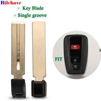 jingyuqin 10pcs/Lot Remote Smart Car Emergency Key Blade For Toyota Prius CHR C-HR 2017 Replacement