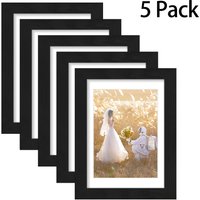 A4 Magnetic Sign Holder - 5/10 Pack Wall Mount, Self-Adhesive Display Picture Frames with Strong Magnetic Border and Clear PVC