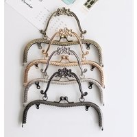Mini Metall Geldbörse Rahmen Kuss Verschluss Tasche Hardware Vintage Geldbörse Verschluss Rahmen Tasche Kuss Verschluss Schloss Griff Tasche Zubehör