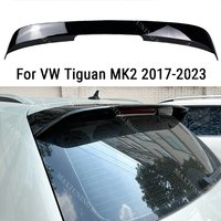 Up To R-Line Style For VW Tiguan MK2 2017-2023 Car Rear Roof Trunk Lid Spoiler Wing Splitter High Quality ABS Gloss Black Tuning