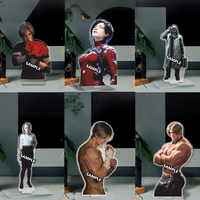 For Game Peripheral RE Leon Ada Grace Bitores Ingrid Series 15cm Acrylic Stand Desktop Ornament Creativity Festival Gift