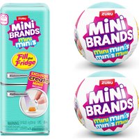 Mini Surprise Ball Fridge Toy, Mini Brands Mystery Blind Box, Miniature Food Figurine Collectible Ornament, Great Gift for Kids
