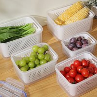 Produce Storage Containers For Fridges Space-Saving Health Meal Preps Routine