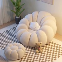Lazy Sofa Reclining Sleeping Bedroom Single Pumpkin Small Sofa Living Room Reclining Chair Tatami Balcony Leisure Chair
