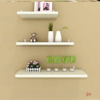 No-Drill Seamless Wall-Mounted Shelf TV Background Storage Rack Living Room Dining Room Partition Board Home Furniture Shelf