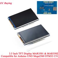 3.5 Inch 3.5" TFT LCD Color Touch Screen Display Module 480x320 Ultra HD ILI9486 Drive For Arduino Mega2560 Mega 2560 STM32 C51