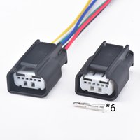 6 Pin Automotive Connectors Reverse image Wire harness Plug 3705A-01-001A For Ford Focus Mondeo Kuga SYNC2 SYNC3