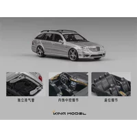 King Model 1:64 E63 W211 / C63 W204 Limited999 Diecast Collector's Vehicle Model Car