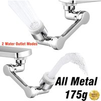 Ganzmetall 99 % Universal 1080 ° Rotation Wasserhahn Sprayer Kopf für Extender Belüfter Bubbler Düse Küche Wasserhahn Waschbecken Roboter Arm