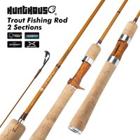 Hunthouse Sinning UL Trout Fishing Rod Ultra Light Lure WT 0.8-6g 1.75m Carbon Fiber 0.8mm Top Freshwater Bass Pike Fish Tackle