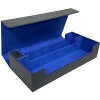Card Deck Box Premium PU Leather Collectible Display Gathering Card Toy Sturdy Container Playing Card Box Game Card Storage