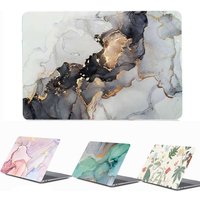 Marble Flowers Laptop Case for Macbook Air 13.6 M4 15 M3 Hard Cover for Mac Book Pro 13 M1 M2 14 M4 16 2025 Sleeve Accessories