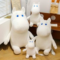 35/50cm Moomin New Creative Soft Plush Toy Cartoon Stuffed Comfort Plushies Perfect for Home Decoration Birthday Holiday Gift