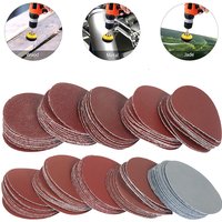 Schleifpapier mit Körnung 80–3000, 100 Stück, Schleifscheibe, Schleifscheiben, 7,6 cm, Trennscheiben, Backer-Set zum Polieren, Reinigen, Schleifwerkzeug, sauber