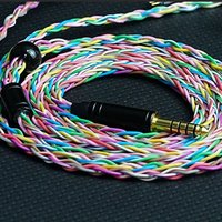 XINHS HS22 8-strand 480 core silver copper alloy earphone upgrade cable