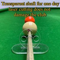 1pc Billiards Shooting Training Aid 5 Holes 1 Hole Action Correction Linear Release Billiards Leisure Entertainment Sports Sight