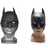 Superhero Bruce Wayne Cosplay Costume PVC Mask Helmet Halloween Party Cosplay Prop The Dark Knight Mask For Man