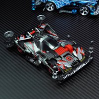 homemade mini 4wd racing car assembled car painting cowl setting update Broken Giant/ZMC/BLACK SPIDER/MAGNUM