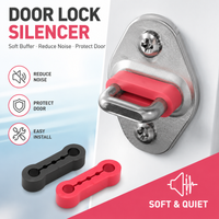 Universal Car Door Shock Absorber Car Door Buckle Soundproof Deadener Anti Vibration Buffer Damper Cushion Pad
