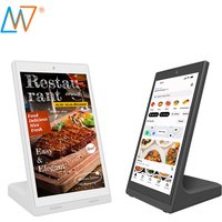 Desktop 10 10.1 Inch LCD Touch Screen Stand Restaurant Digital Menu Pc Android Kiosk Tablet