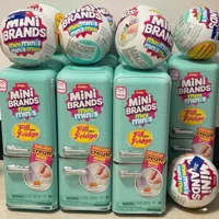 2026Mini Fridge Surprise Ball Mini Brands Miniature Figure Delicious Food Mystery Blind Box Toy Collectible Ornaments Kids Gifts