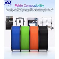 BIQU PLA GO 1.75mm 3D Printing Filament, 1kg High-Speed Printing Consumable, Compatible with Bambu Lab