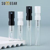 100pcs/Lot 1ml 2ml Mini Bayonet Glass Bottles Fragrance Sample Tester Bottle Perfume Spray Bottles Print LOGO Pay Extra