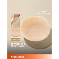 Breathable Sticky Silicone Nipple Covers Wireless Bra Invisible Underwear Bikini Special Anti Exposure Pads Breathable Adhesive