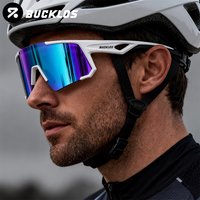 BUCKLOS Polarized Cycling Glasses UV400 Outdoor Sports Sunglasses Men Women MTB Cycling Goggles Road Bike Eyewear