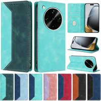 For OPPO Find X9 Ultra Case Magnet Flip Case on for Oppo Find X9 X 9 Ultra CPH2841 PMA110 Cover Fashion Color Block Leather Capa