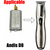 Compatible with Andis D8 Hair Clipper Motors, Professional Hair Clipper Engines, Push Shear Motors, Trimmer Rotors, Accessories