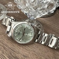 ADDIESDIVE 36mm AD2066 Luxury Men Watch VH31 Reloj Hombre BGW9 Super Luminous 316L Stainless Steel 10Bar Waterproof Quartz Watch