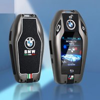 Silica Gel Ally Car Key Case For 5 7 Series G11 G12 G30 G31 G32 G05 X5 G07 i8 I12 I15 G01 X3 G02 X4 Car LCD Key Accessories