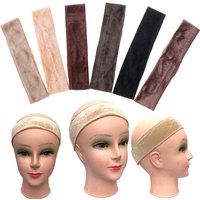 1X Velvet Wig Elastic Hair Band Antiskid Fixed Wig Grip Band Adjustable Headband