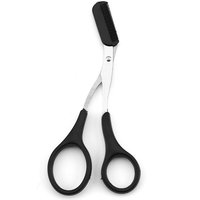 Eyebrow Trimmer Stainless Steel Eyebrow Scissors With Comb Eyebrow Trimming Scissors Hair Removal Beauty Tools