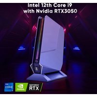 12th Gen Gamer PC Core i9-12900H i7 12700H Nvidia RTX3050Ti 8G Mini Desktop Computer 2*HDMI 1*Type-C 2.5G LAN PCIE 4.0 Wifi6