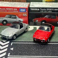 Takara Tomy Tomica Premium 46 Toyota Sport 800 Mini Car Casting Static Car Alloy Toys Vehicle Diecast Metal Model for Children
